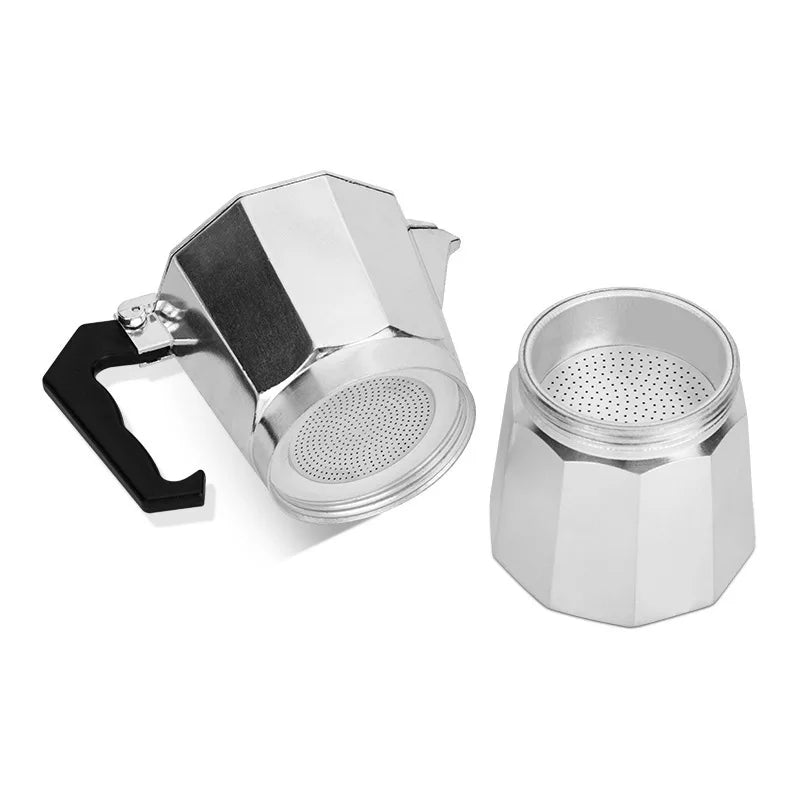 Moka Espresso Percolator Alloy Coffee Maker Mocha Pot 300ml 450ml