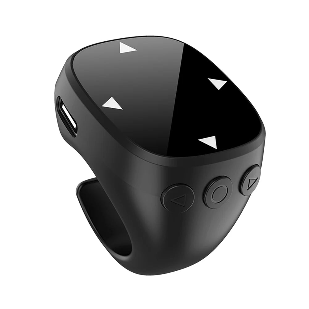For TikTok Scrolling Ring Bluetooth 5.3 Fingertip Wireless Remote Control Video Scrolling Remote Control Ring for iOS Android